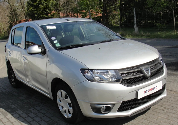 Dacia Sandero cena 9800 przebieg: 79000, rok produkcji 2012 z Maszewo małe 121